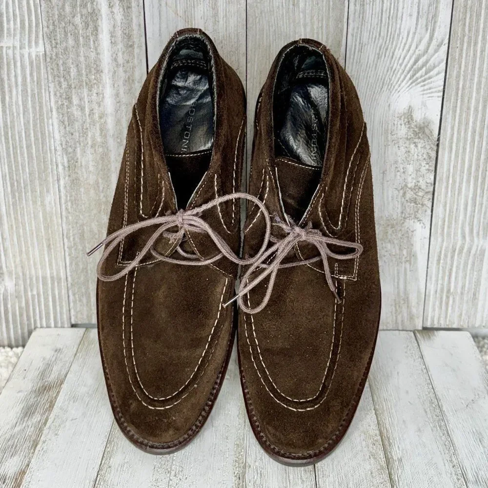 Bostonian Brown Suede Chukka Ankle Boots Size Men's 10 M